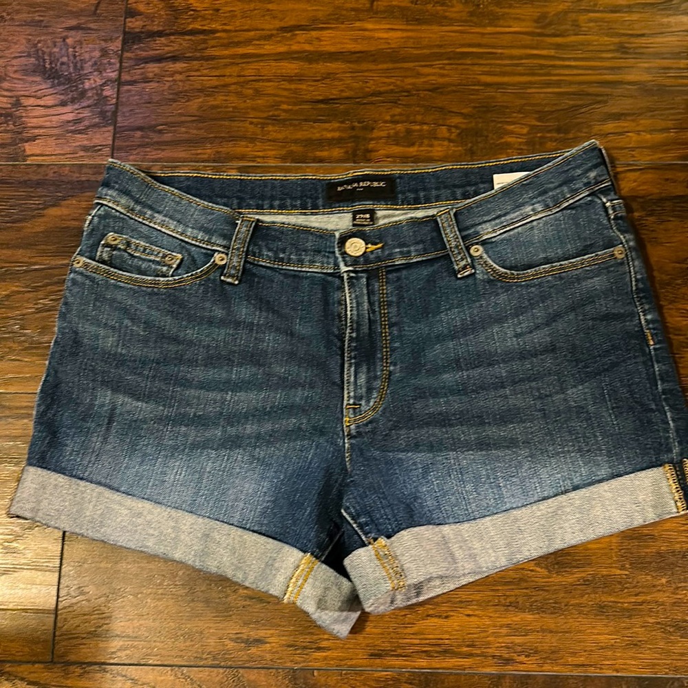 Denim Banana Republic cuffed shorts